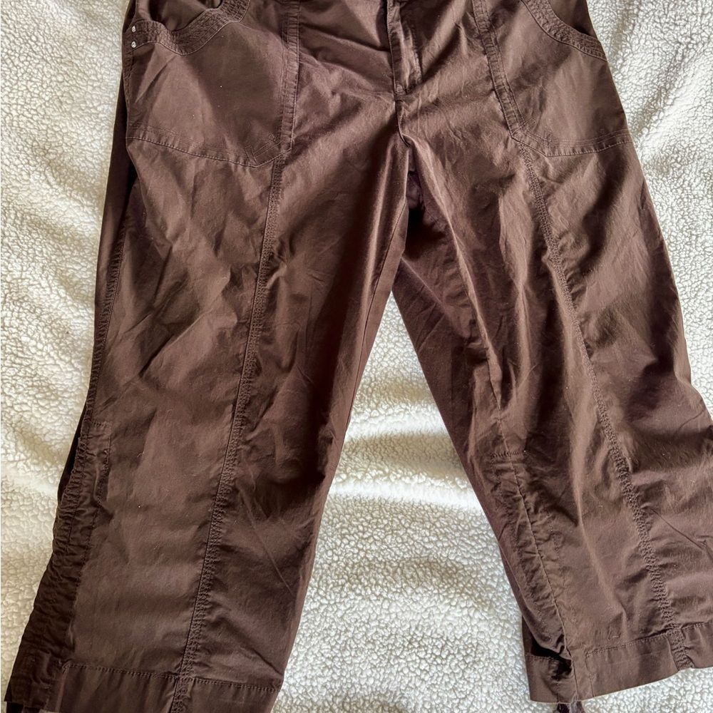 INC International Concepts Chocolate Trousers Two Pairs